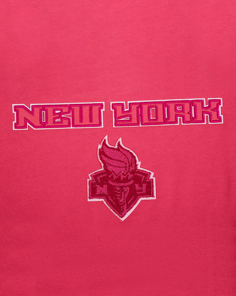 PRO STANDARD Big Girls' New York Liberty Classic Triple Pink Crewneck  WNLBC70123-BPU Pink 2