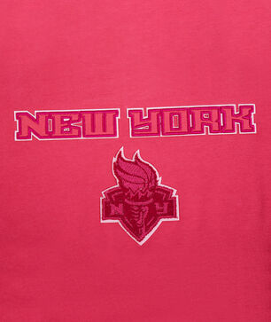 Big Girls' New York Liberty Classic Triple Pink Crewneck 
