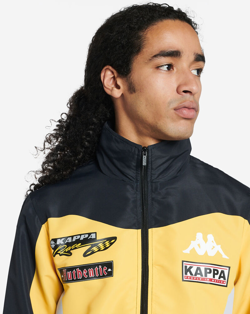 Shop Kappa Kappa Authentic Rival Track Jacket 371B4ZWA00 black