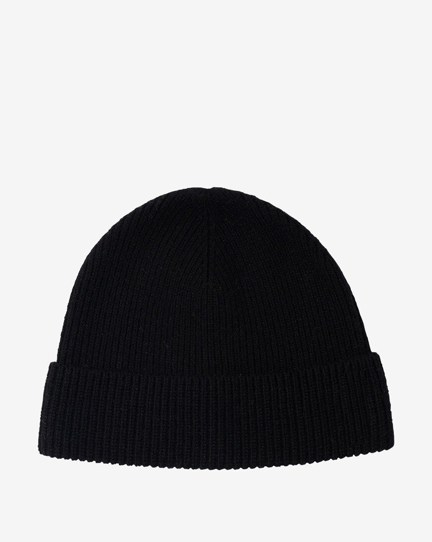 Shop Polo Ralph Lauren Signature Cuff Beanie PC1564-002 black