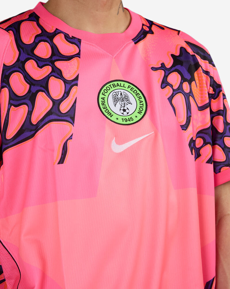 Nike Nigeria 2026 Stadium Goalkeeper Dri-FIT Soccer Replica Jersey IB5313-645 Pink 3