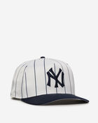 New Era 9Fifty New York Yankees Satin Pinstripe Snapback Hat 60724092 White 1