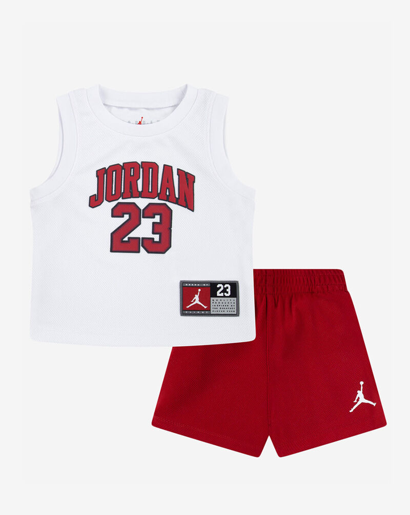 Jordan Baby 23 Jersey Set 65C919-R78 Red 1