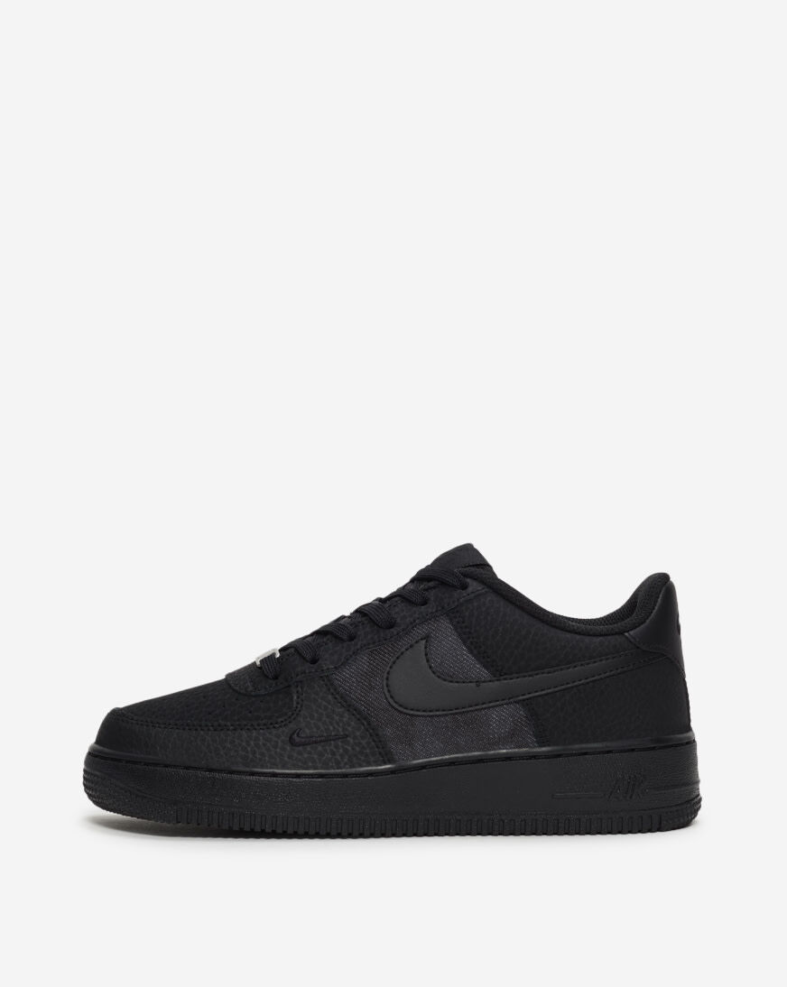 Shop Nike Big Kids' Air Force 1 IM7673-001 black | SNIPES USA