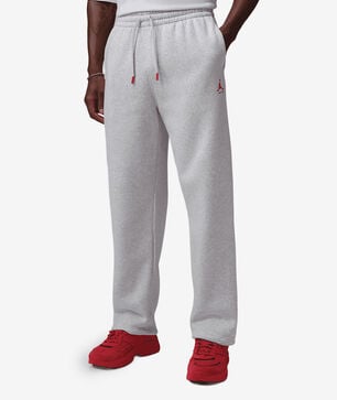 Brooklyn Statement Fleece Open-Hem Pants