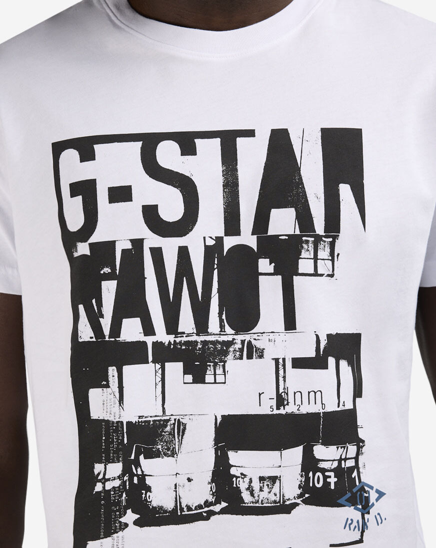 g star white tee
