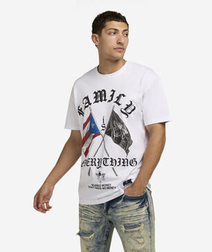 Family Is Everything Flags Tee