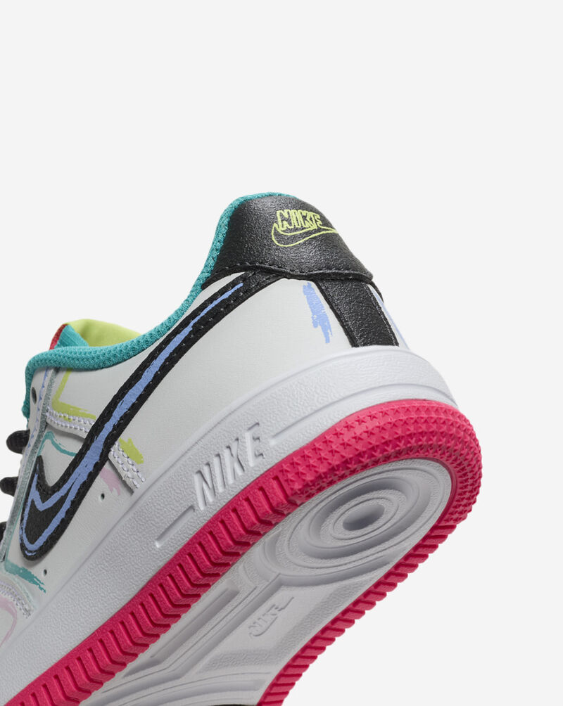 Nike Little Kids' Force 1 Low IR1821-100 White 8