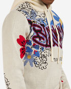 Jacquard Sweater Hoodie