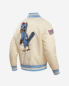 PRO STANDARD St. Louis Cardinals Retro Short Sleeve Classic Rib Satin Jacket  LSC635481-EUN cream 3