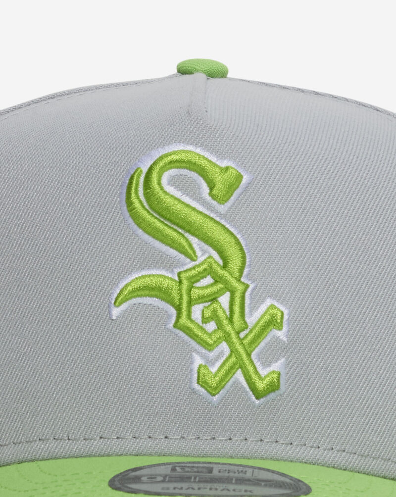 New Era 9Fifty Chicago White Sox A-Frame Snapback Hat 71015776 Grey 2