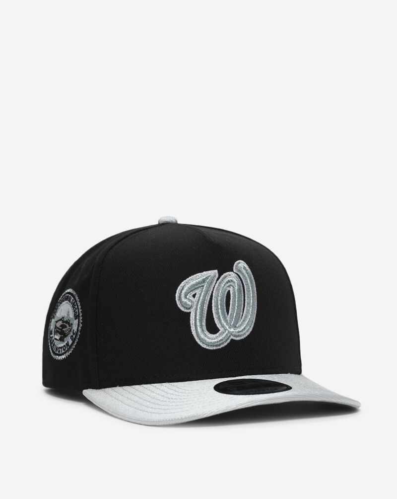 New Era 9Fifty Washington Nationals A-Frame Snapback Hat 70919530 Black 1