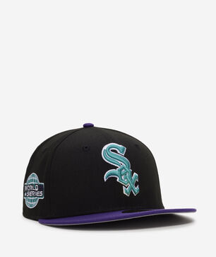 9Fifty Grape Chicago White Sox Retro Hooks Fitted Hat