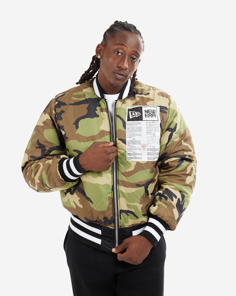 New Era Chicago White Sox Alpha Industries MA-1 Bomber Jacket 13026035 Black 2