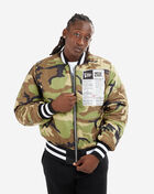 New Era Chicago White Sox Alpha Industries MA-1 Bomber Jacket 13026035 Black 2