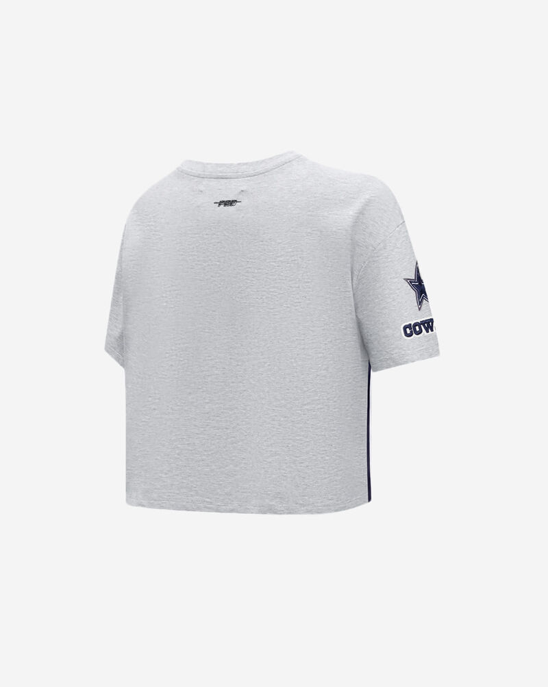 PRO STANDARD Dallas Cowboys Mash Up Boxy Tee FDCA42381-HGR Grey 3
