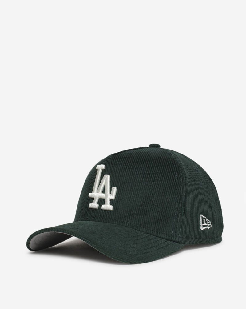 New Era 9Forty Los Angeles Dodgers Corduroy Snapback Hat 70803780 Green 3