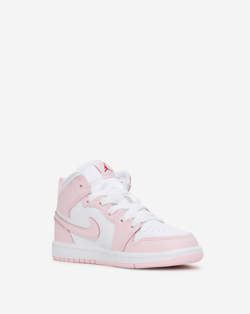 Jordan Little Kids' Jordan 1 Mid DQ8424-608 Pink 4