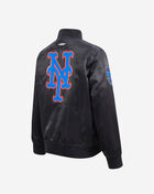 PRO STANDARD Big Boys' New York Mets Classic Satin Jacket  LNMB6315049-BLK Black 3