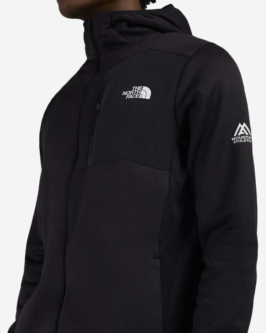 Shop The North Face Mountain Athletics Hooded Fleece NF0A8DY7