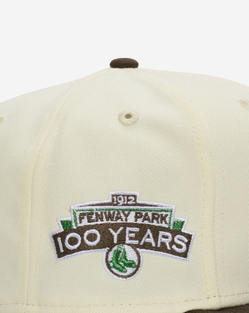 New Era 59Fifty Boston Red Sox Fitted Hat 71076376 cream 2