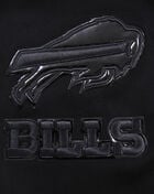 PRO STANDARD Buffalo Bills Triple Black Double Knit Full-Zip Hoodie FBB5410183-3BK Black 2