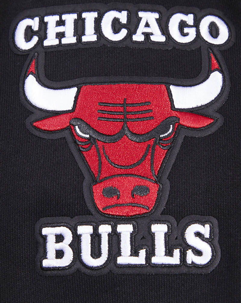 PRO STANDARD Chicago Bulls Retro Classic Fleece Pull Over Hoodie BCB556008-BRK Black 2