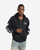 L/AB c/o Off-White L/AB Diagonal Full Zip Hoodie 44LABF26K050-001 Black 1