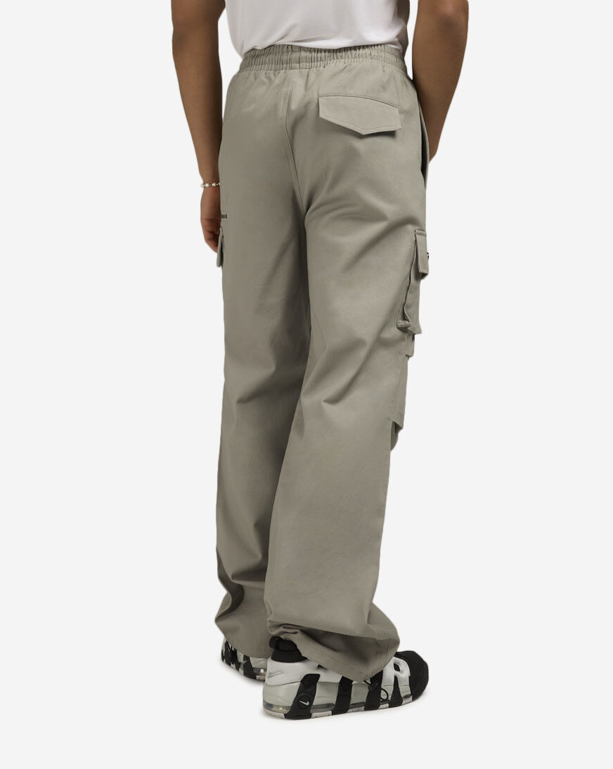 Shop American Stitch Oversized Cargo Pants SS25B905-GRY grey
