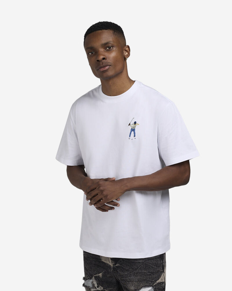 East Side Golf Core Short Sleeve Tee EGMC2000-BRTWHT White 1