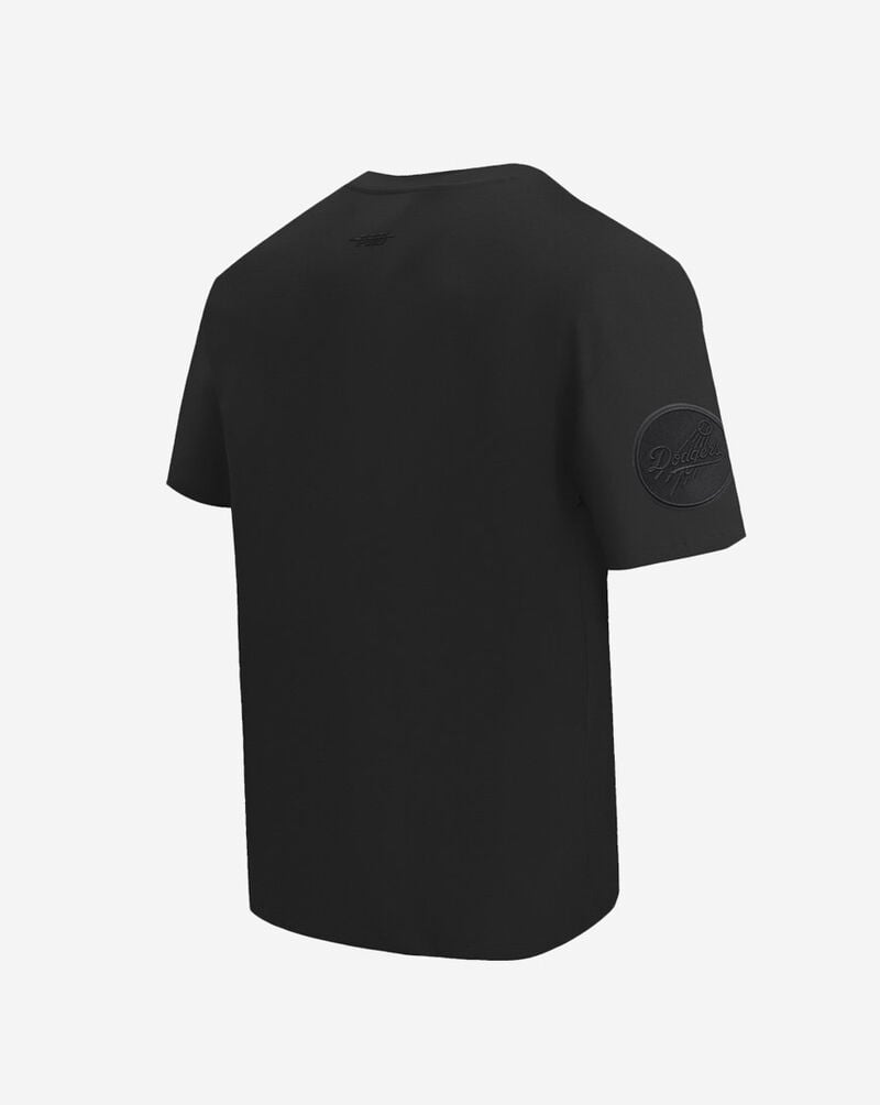 PRO STANDARD Los Angeles Dodgers Neutral Drop Shoulder Tee LLD137025-BLK Black 2