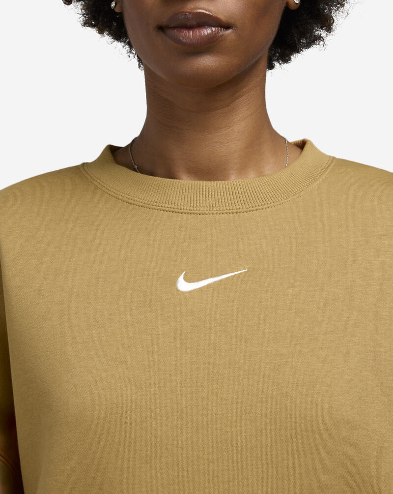 Nike NSW Phoenix Fleece Over-Oversized Crew-Neck Sweatshirt DQ5761-224 Gold 3