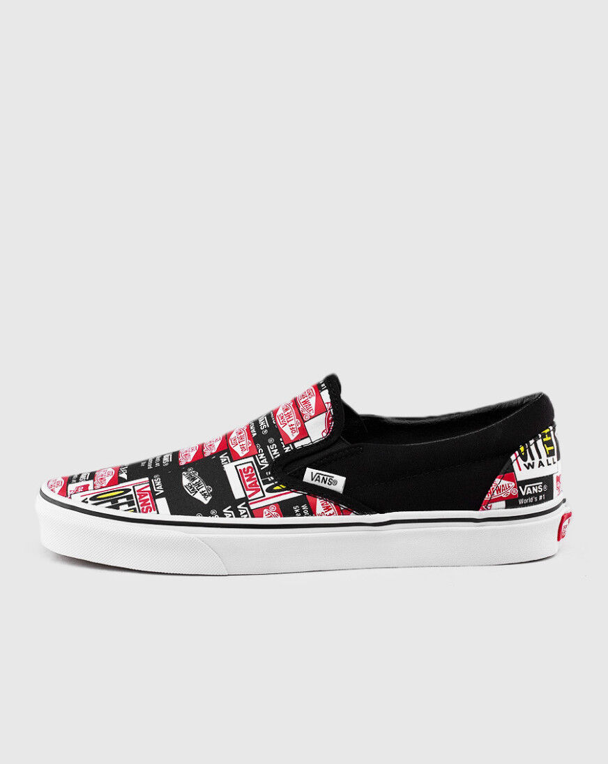 vans label mix slip on