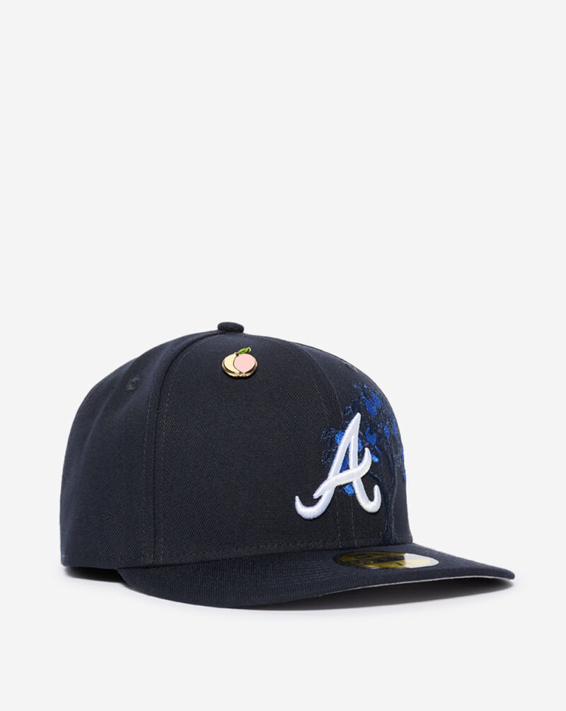 New Era 59Fifty Atlanta Braves City Graphic Fitted Hat 60915576 Blue 1