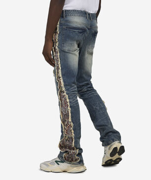 Stacked Tapestry Jean