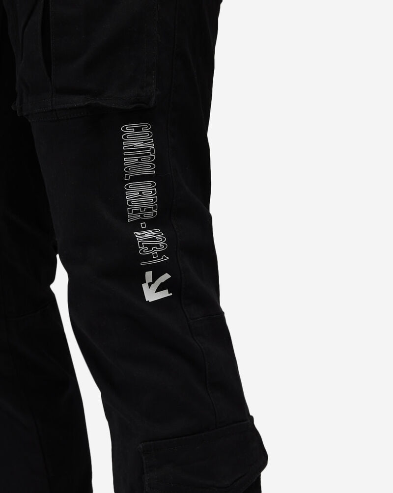 Smoke Rise Utility Pocket Twill Pants JP23539SNZ-BLK Black 3