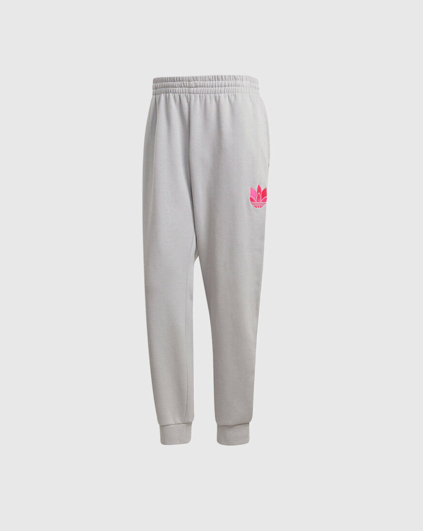 3d trefoil graphic sweatpants