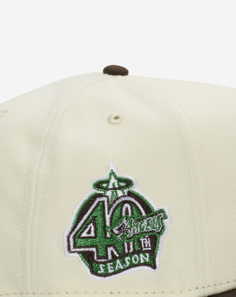 New Era 9Fifty Anaheim Ducks A-Frame Snapback Hat 71076400 cream 2