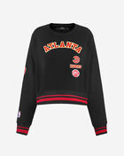 Atlanta Hawks Retro Classic Rib Fleece Crewneck