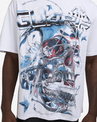 Guapi Chrome Skull Tee CHROME-SKULL-WHT White 3