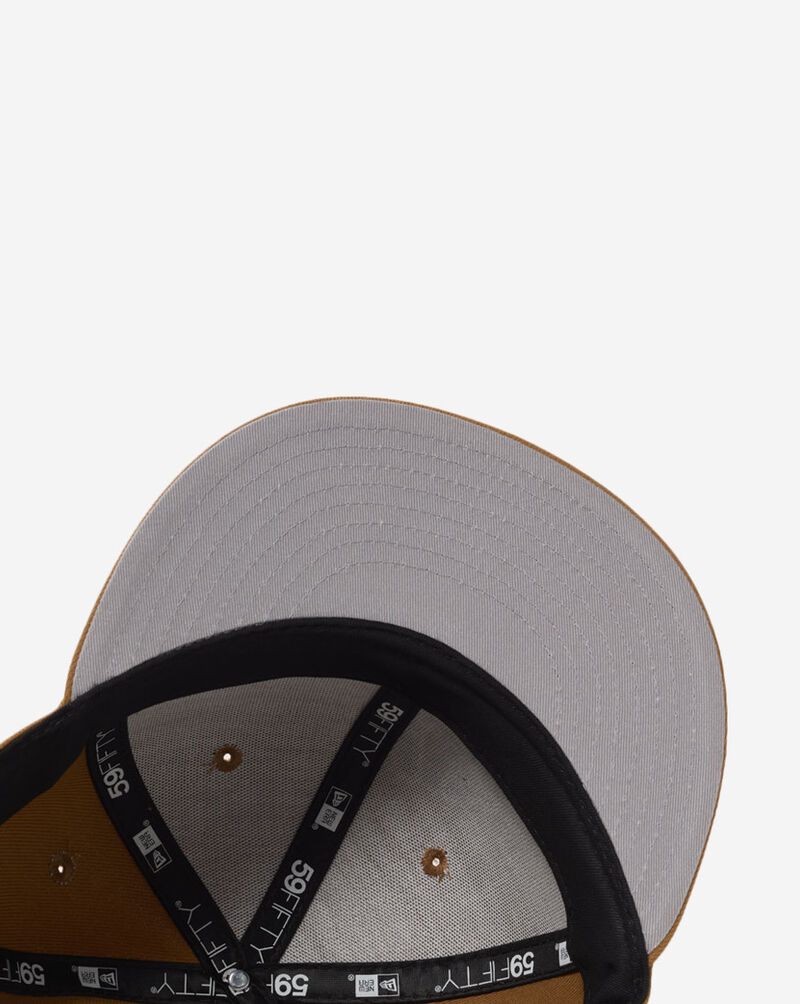 New Era 59Fifty Atlanta Braves Light Bronze Fitted Hat 70965889 Brown 4