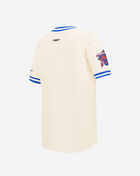 Big Boys' New York Mets Retro Classic Striped Rib Tee