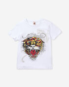 Ed Hardy Kids' Tiger Tee EHKT-9033WHT White 1