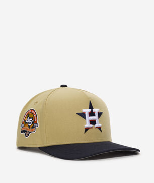 9Fifty Houston Astros Gold A-Frame Snapback Hat