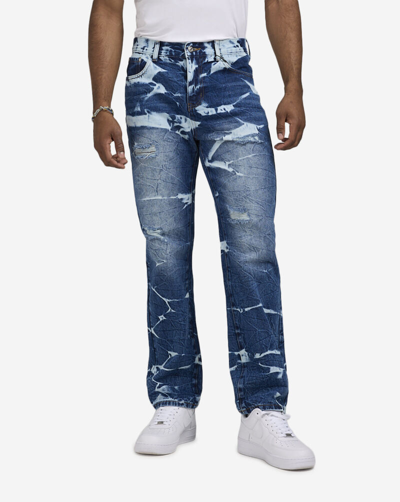 Decibel Crinkle Wash Jeans SS25-MD002 Blue 1