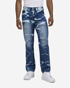 Decibel Crinkle Wash Jeans SS25-MD002 Blue 1