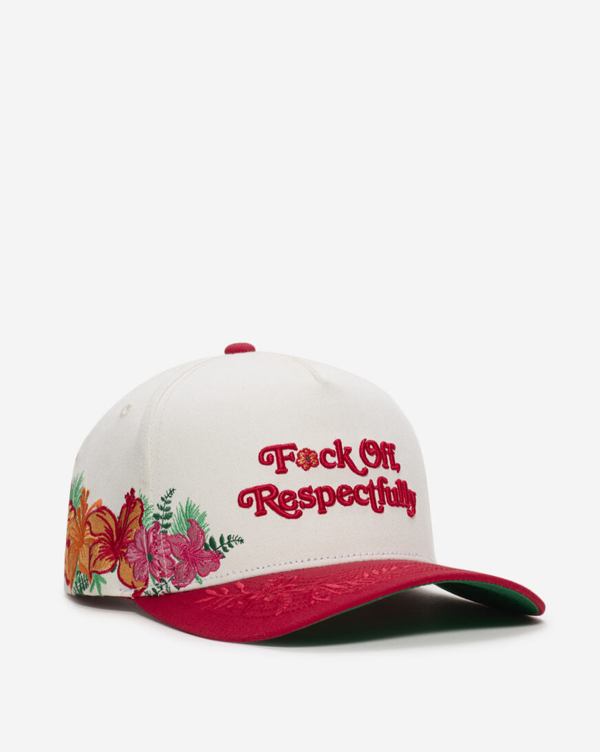 Shop Field Grade Respectfully Floral Twill Trucker Hat