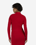 adidas Adicolor 3-Stripes Slim Knit Track Top JY2598 Red 2