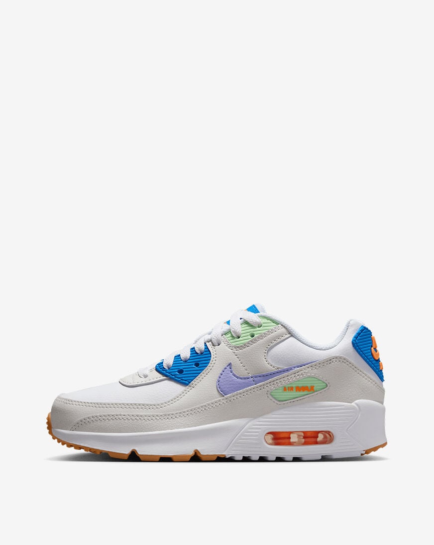Shop Nike Big Kids Air Max 90 LTR CD6864 128 white SNIPES USA