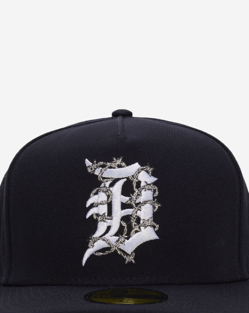 New Era 59Fifty Detroit Tigers A-Frame Fence Fitted Hat 60693488 Blue 2